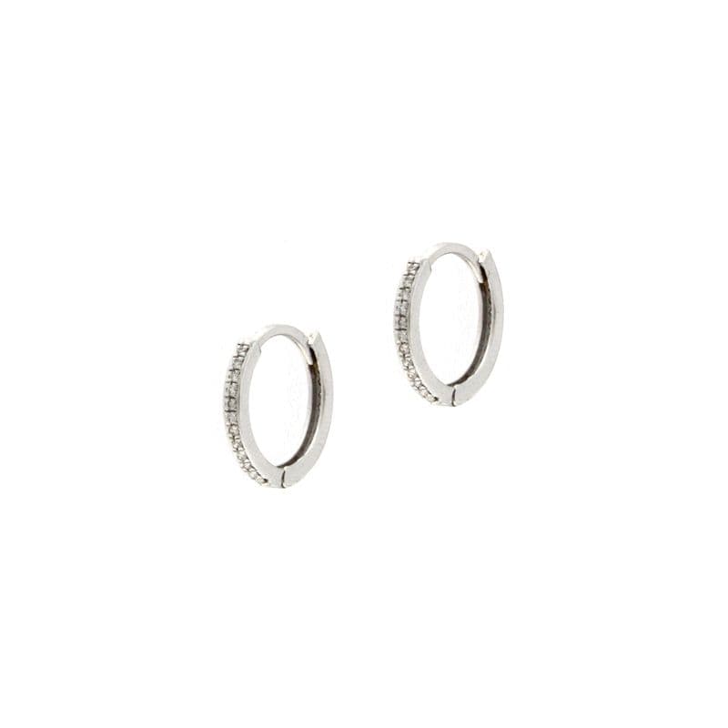 Златни обеци с диаманти 0.26ct