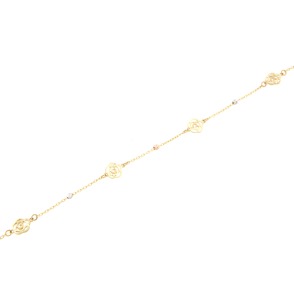 Златна гривна розички-251786