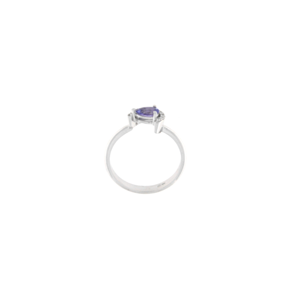 Златен пръстен с танзанит 0.38ct