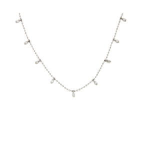 Златно колие с диаманти 0.29ct