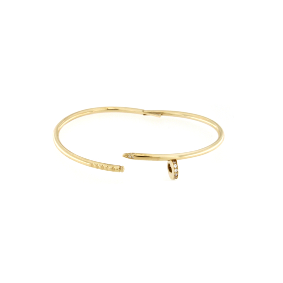 Златна гривна пирон-249940