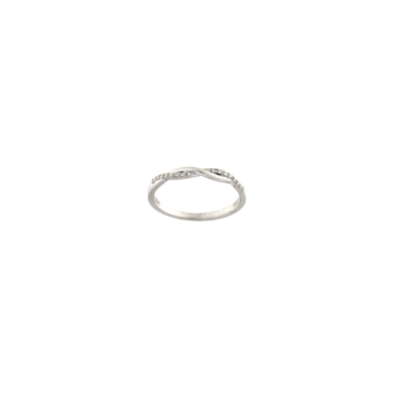 Златен пръстен с диаманти 0.08ct-22535023