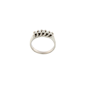 Златен пръстен с диаманти 0.25ct