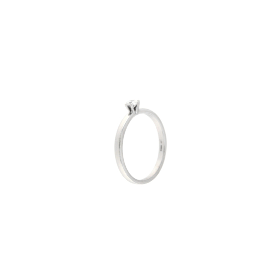 Златен пръстен с диамант 0.15ct