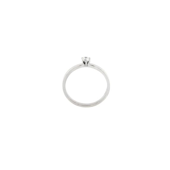 Златен пръстен с диамант 0.15ct