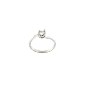 Златен пръстен с диамант 0.18ct