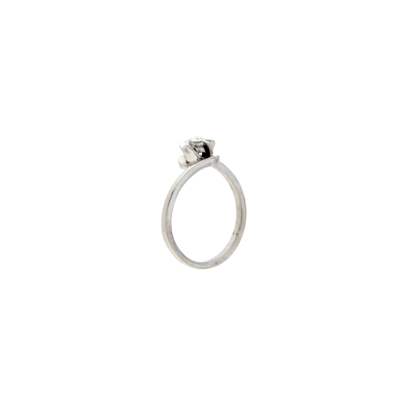 Златен пръстен с диамант 0.07ct-22518873