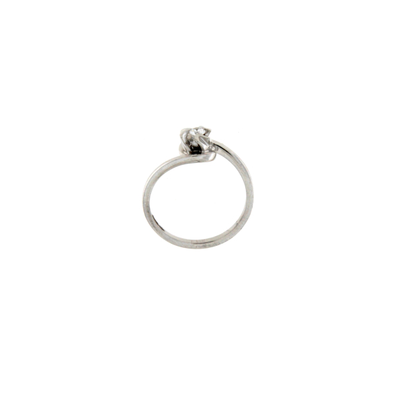 Златен пръстен с диамант 0.07ct-22518873