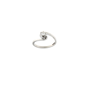 Златен пръстен с диамант 0.07ct-22518873