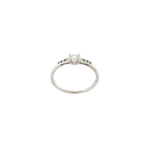 Златен пръстен с диаманти 0.18ct