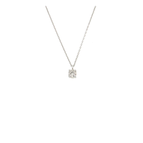 Златно колие с диамант 0.28ct-22517463