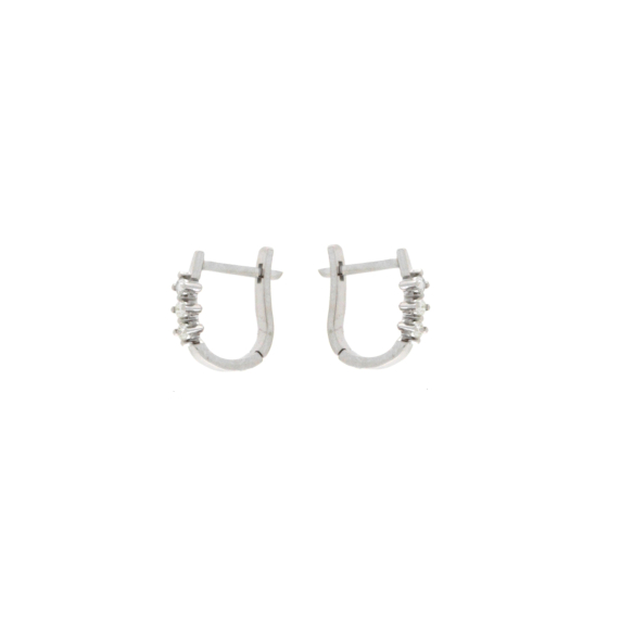 Златни обеци с диаманти 0.26ct-22517470