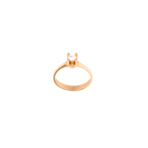 Златен пръстен с диамант 0.20ct-22448255