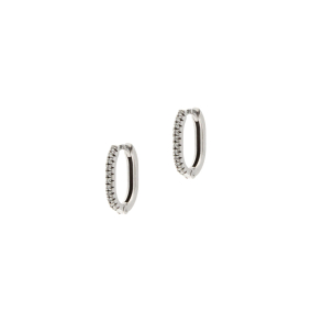 Златни обеци с диаманти 0.10ct