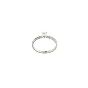 Златен пръстен с диаманти 0.40ct