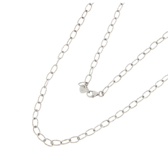 Златно колие - бяло злато 14к-250833