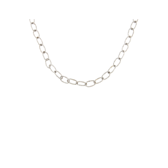 Златно колие - бяло злато 14к-250833