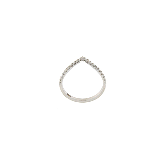 Златен пръстен с диаманти 0.25ct