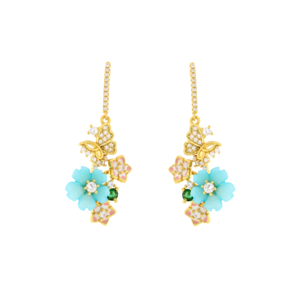 Сребърни обици-245751