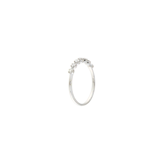 Златен пръстен с диаманти 0.22ct-22513670