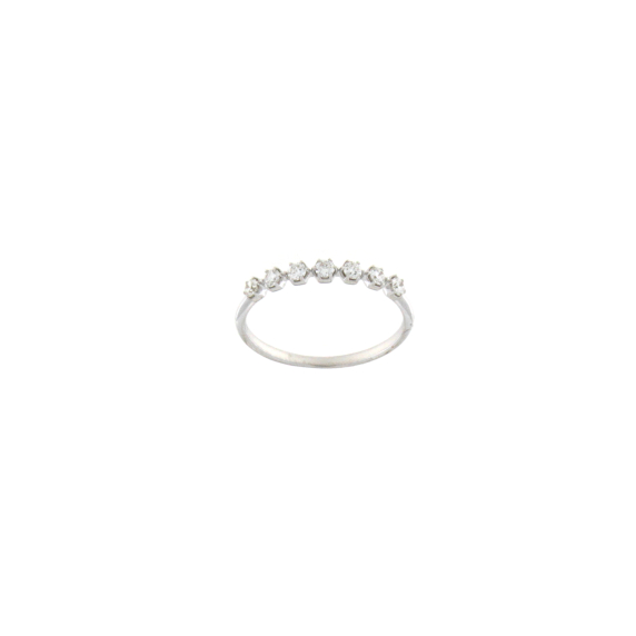 Златен пръстен с диаманти 0.22ct-22513670