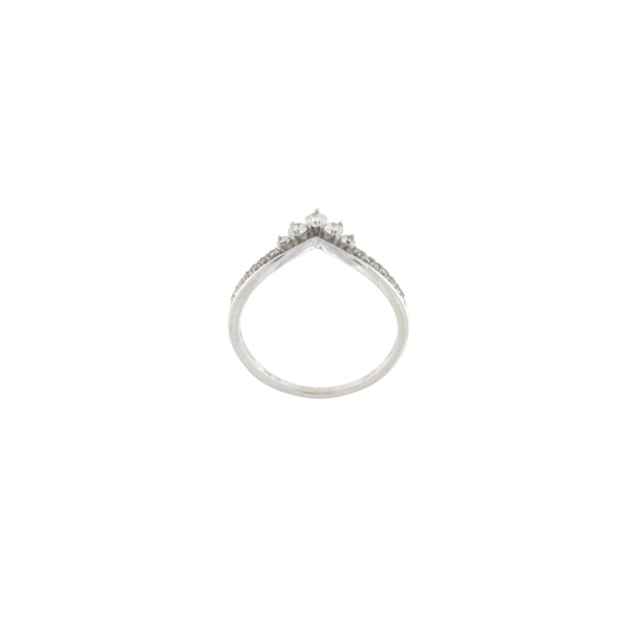 Златен пръстен с диаманти 0.23ct-22513717