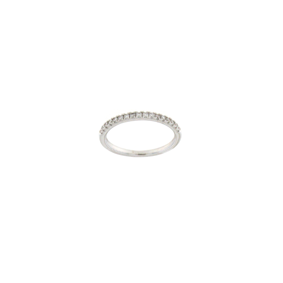 Златен пръстен с диаманти 0.18ct-22513694