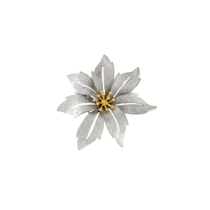 Елегантна сребърна висулка flower-253966