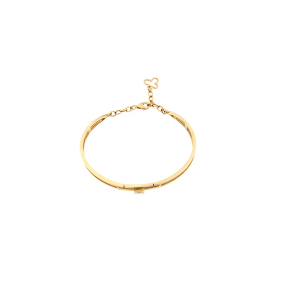 Твърда златна гривна-78956