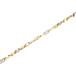 Златна мъжка гривна-251265