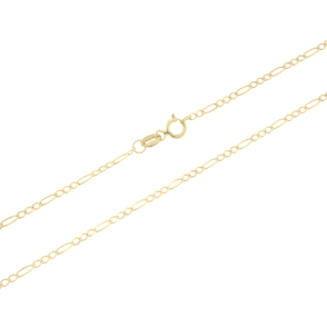 Златен синджир картие 55см-252126