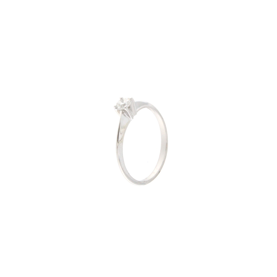 Златен пръстен с диамант 0.25ct
