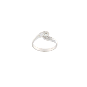 Златен пръстен с диаманти 0.23ct