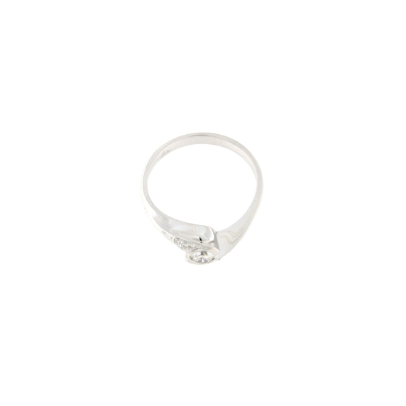 Златен пръстен с диаманти 0.23ct