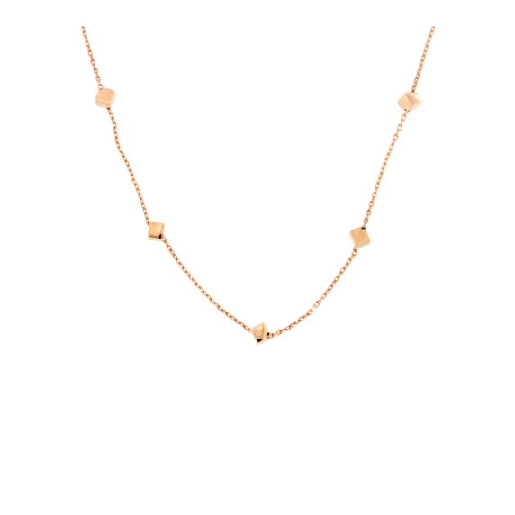 Златно колие кубове-251578