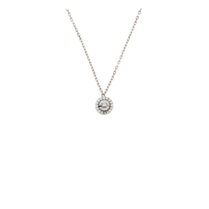 Нежно колие от бяло злато-251579