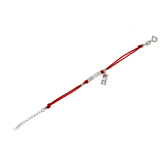 Детска гривна с червен конец-232527