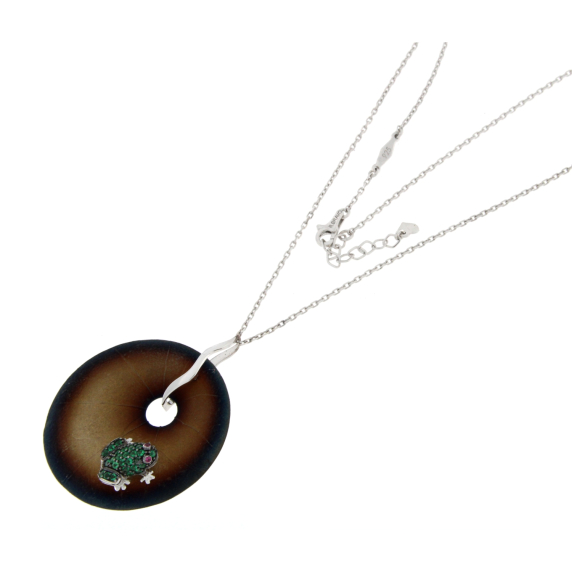 Сребърно колие Roberto Bravo колекция Global Warming-244746