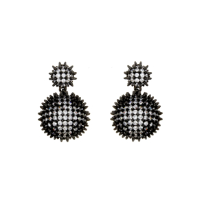 Сребърни обици Roberto Bravo колекция Hedgehog-247655