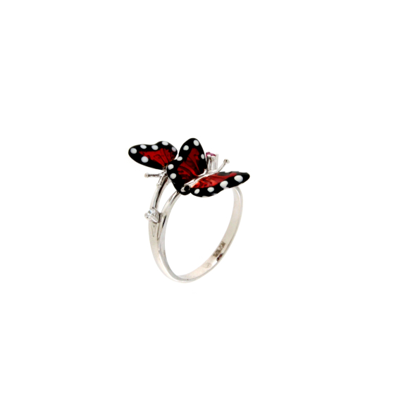 Сребърен пръстен Roberto Bravo колекция Monarch Butterfly-247583