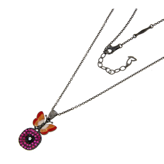 Сребърно колие Roberto Bravo колекция Night-247759