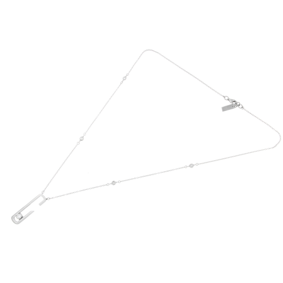 Златно колие с диаманти 0.23ct