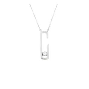 Златно колие с диаманти 0.23ct