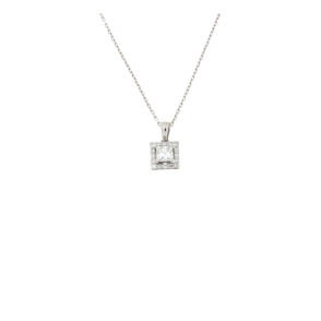 Златно колие с диаманти 0.35ct-22519665
