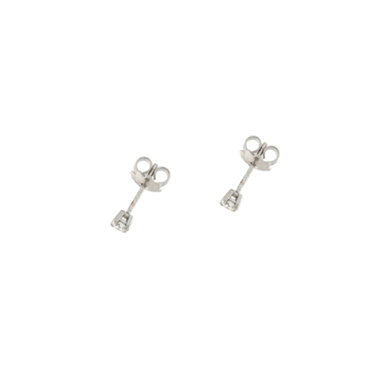 Златни обеци с диаманти 0.23ct-22519788