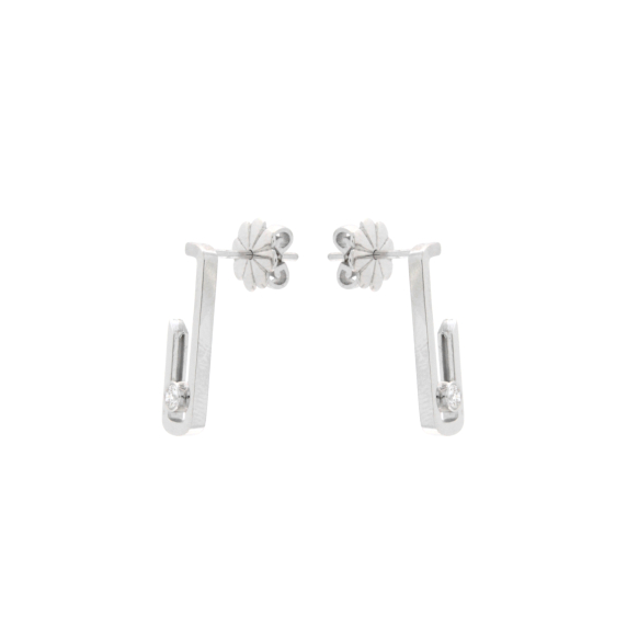 Златни обеци с диаманти 0.20ct