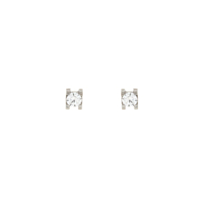 Златни обеци с диаманти 0.76ct-22518743