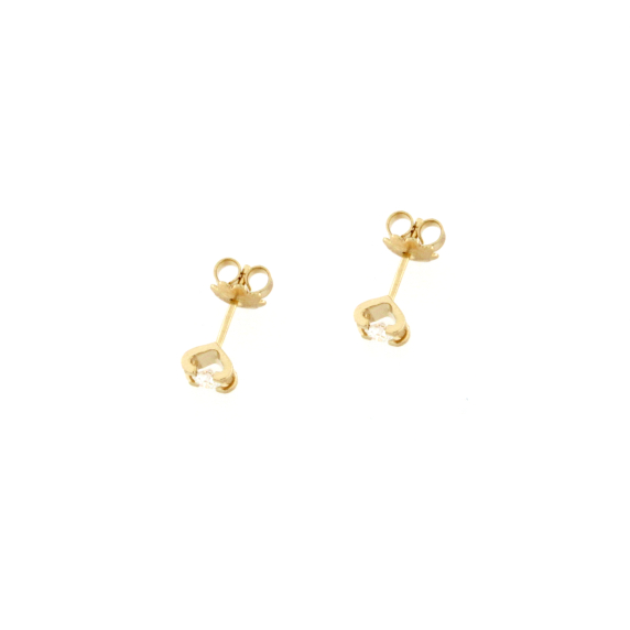 Златни обеци с диаманти 0.30ct-22519832