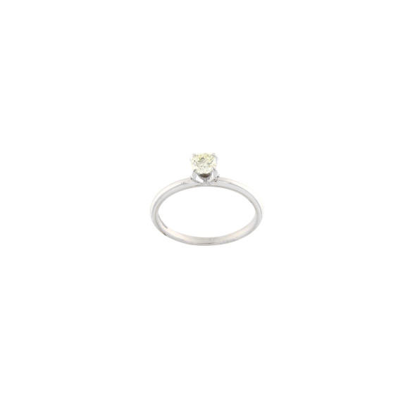 Златен пръстен с диаманти 0.37ct-22447777