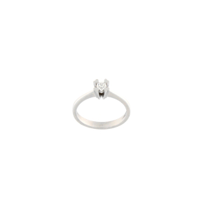 Златен пръстен с диамант 0.14ct-22447791